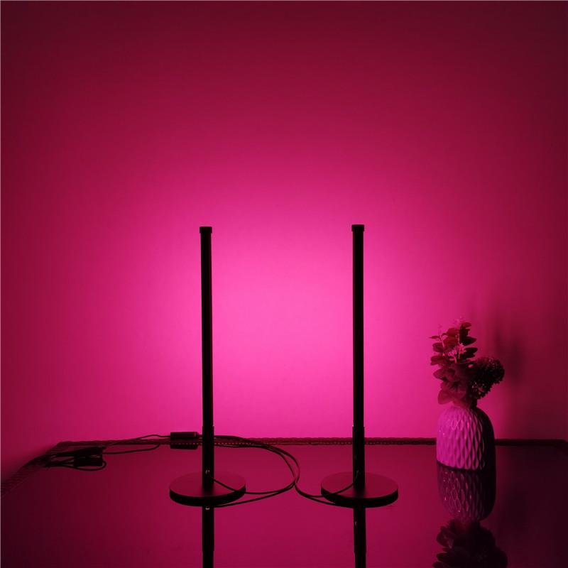 跨境新款RGB幻彩电视背景音乐拾音灯电脑桌面床头氛围律动幻彩灯