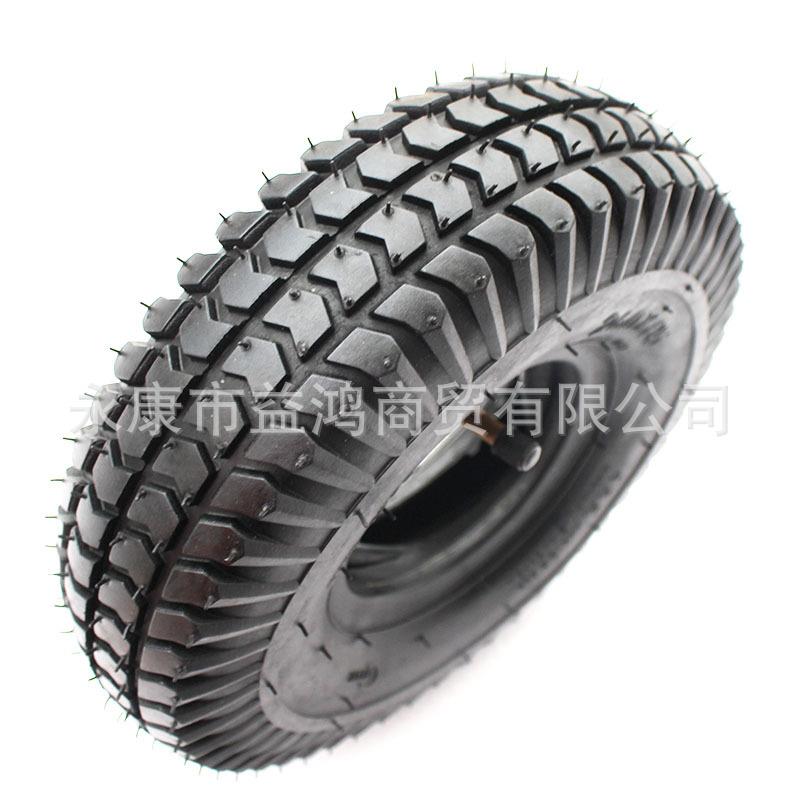 电动滑板车三轮老年轮椅配件前轮260X85轮胎260*85内外胎公路内胎