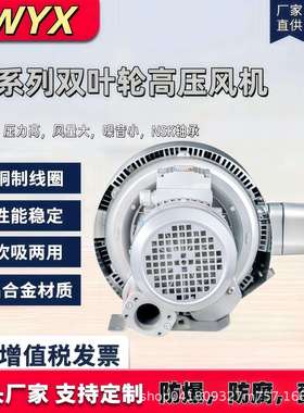 真空吸附旋涡式气泵污水处理曝气高压风机RB-72S-34.3KW漩涡风机
