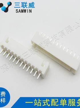 XH2.54-12A2.54mm间距12P直针针座2.54-12pTJC3座环保现货