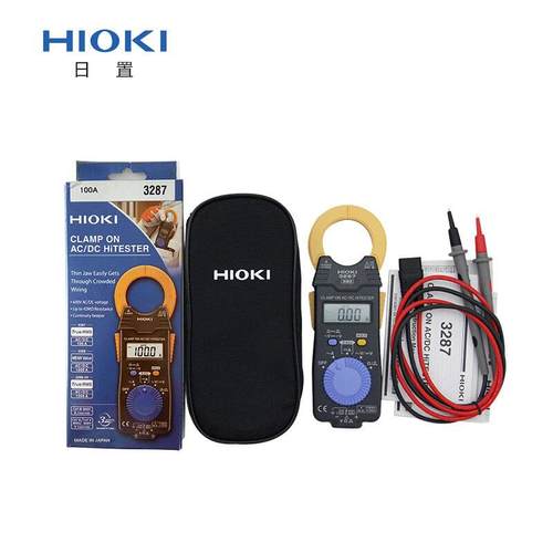 HIOKI日置AC/DC钳形表32873288-20数显交直流钳形万用表CM3289
