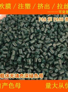 尼龙载体无填充深绿色母22136耐高温尼龙载体无填充深绿色母22136