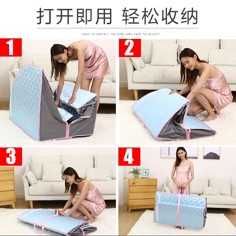 汗蒸箱家用全身无排毒发汗浴箱家庭式汗蒸桑拿房蒸汽袋熏蒸桶机仪
