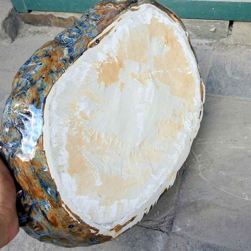 手绘景德镇陶瓷鱼缸乌龟缸金鱼缸花碗莲睡莲荷花缸大号假山造景盆