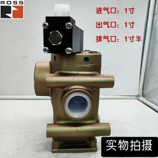美国ROSS双联阀CF6D6电61 C1冲床安全磁阀CF25D258S2