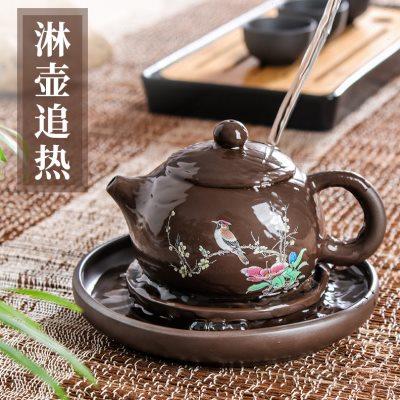 紫砂壶承养壶养茶宠精品礼盒茶道配件干泡台壶托茶具底座