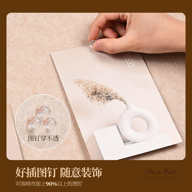 儿童防撞墙贴墙面遮丑装饰护墙板床头软包床围背景板墙围羊毛毡板