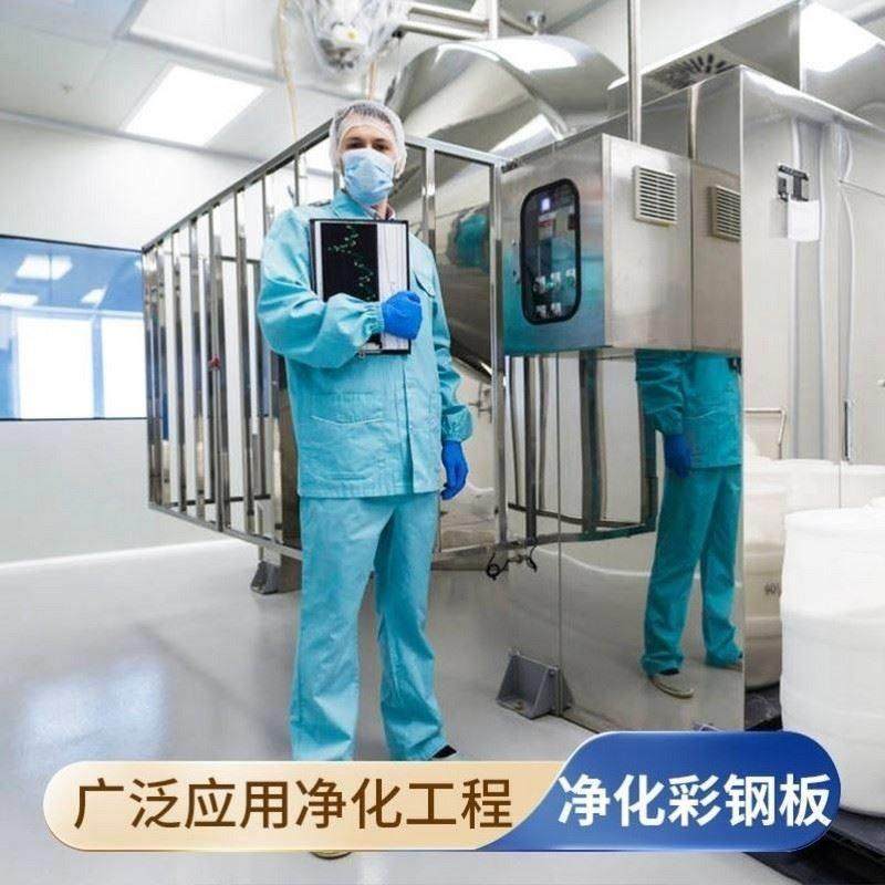 机制硫氧镁板防火隔热彩钢板隔墙板岩棉净化板复合夹芯洁净板吊顶,基础建材,墙体外保温体系,淘宝优惠券,粉丝福利购,淘宝优惠卷