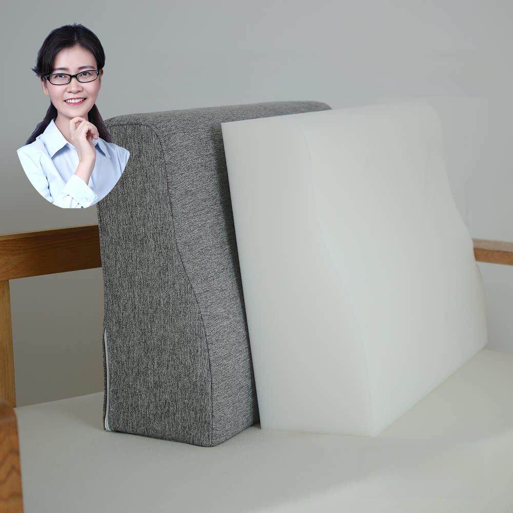 实木榻榻米沙发靠背垫加大靠枕宿舍海绵腰枕床上护腰靠垫床头腰垫