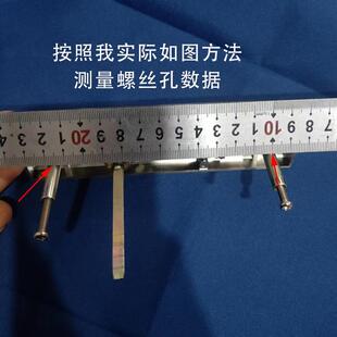 家用单舌双舌5050房间室内门锁具配件118孔距卫生间门锁带钥匙