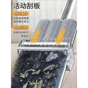 免手洗平板家用一拖净2023干湿两用拖布懒人拖地神器 拖把2024新款