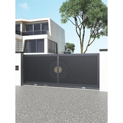 电动平移门铝合金别墅庭院门院子大门花园入户大门单双开大门定制