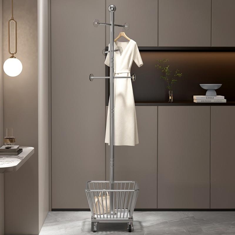 晾衣架卧式可拆卸小晾衣架床边家庭房间晾衣架不占用空间衣架