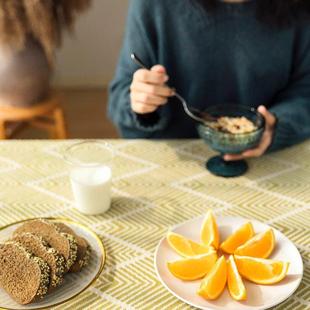 桌布轻奢高级感北欧棉麻布艺ins风茶几书桌圆桌餐桌布桌面垫台布