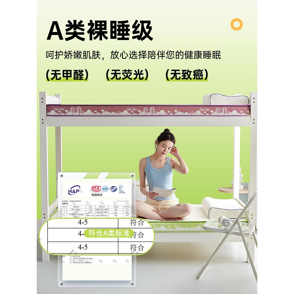 高端学生宿舍乳胶床垫套单人床软垫家用榻榻米海绵垫出租