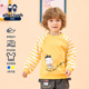 2026春秋新款 阿路和如儿童装 男童卫衣T恤圆领上衣 音乐俱乐部