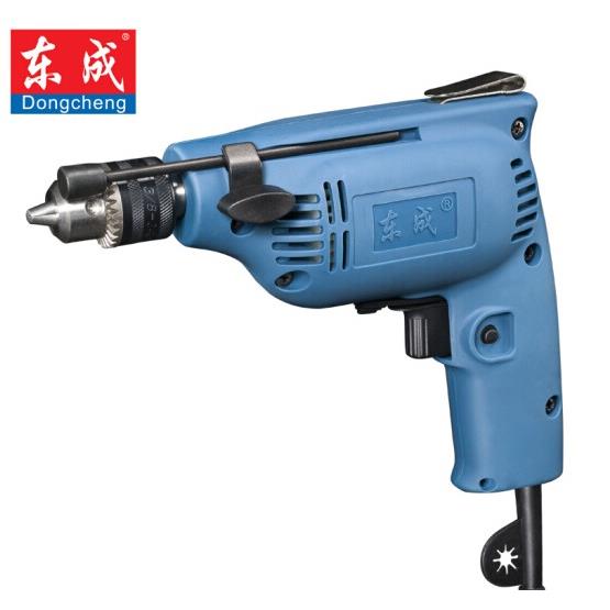 东成手电钻J1Z-FF02-6A 手枪钻正反转可调速电动工具家装