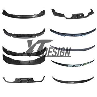 适用于宝马M4F82F83碳纤维改装件前铲前唇后扰流板后唇尾翼定风翼