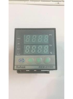 Sahok山禾 数显温控器 REX-C10B 短壳智能温控表 替用REX-C100