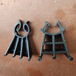 1.5带夹垫块加厚马镫登凳钢筋保护层塑料垫块加宽宝塔梁垫块5.0