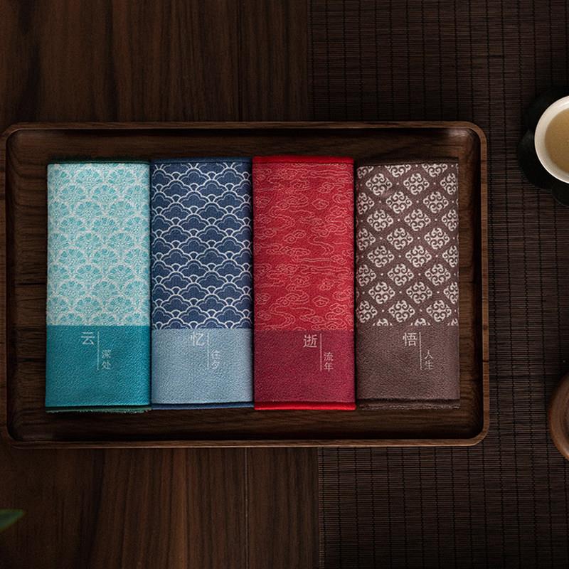 新品养壶巾茶巾茶桌抹布吸水绒布中高档茶巾毛巾送礼茶桌用品