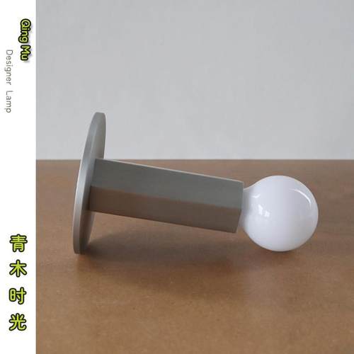 极简包豪斯入户玄关灯复古楼梯过道走廊吸顶灯简约阳台中古氛围灯