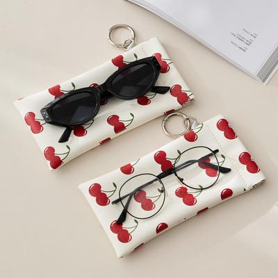 meelyhome可携式眼镜收纳包挂扣自动闭合眼镜袋太阳眼镜太阳眼镜