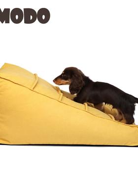 LMODO宠物楼梯床垫合二为一狗楼梯可拆洗高回弹海绵狗爬梯狗斜坡