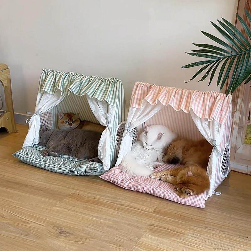 猫窝四季通用封闭式安全感帐篷猫床睡觉垫子宠物沙发狗窝可拆洗,宠物/宠物食品及用品,猫窝/屋/帐篷/沙发,淘宝优惠券,粉丝福利购,淘宝优惠卷