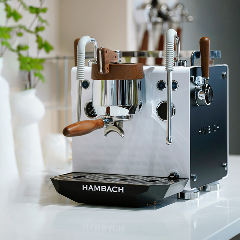 HAMBACH汉巴赫DR7105V专业意式半自动咖啡机小型商用家用