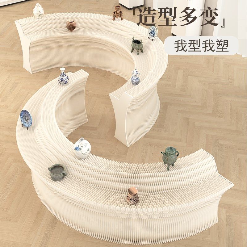 展台展示架可折叠摆台商用展架可移动展示柜多层R展台产品中岛陈,商业/办公家具,展示柜/陈列柜/展示架/货柜,淘宝优惠券,粉丝福利购,淘宝优惠卷