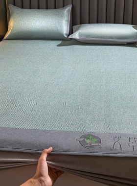 定制艾草藤席床笠款i90x100x120x135x150x190天然草席床罩1.8x2.2