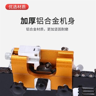 家用手持油锯磨链器 手摇磨链器 便携式 磨链条工具 手动磨链器