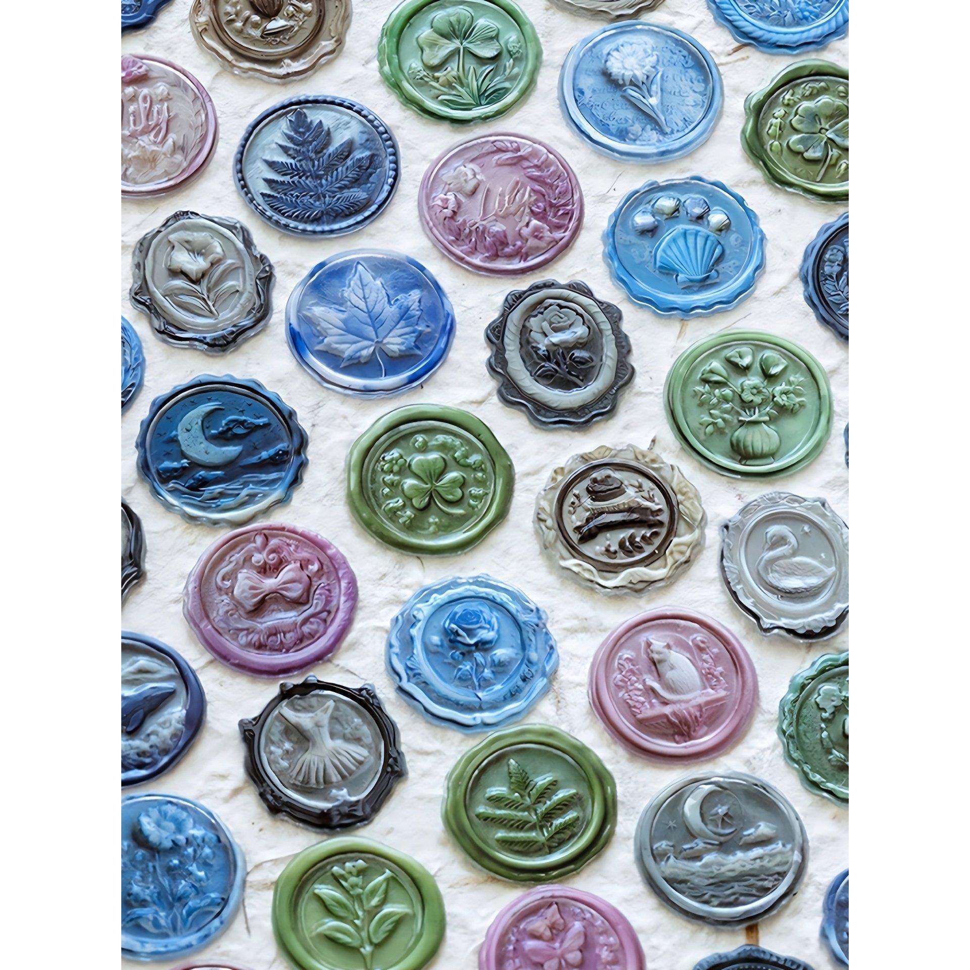 火漆印章覆古手帐贴纸烫金信封信纸贺卡请柬封口贴立体滴胶印章贴,3C数码配件,USB多功能数码宝,淘宝优惠券,粉丝福利购,淘宝优惠卷