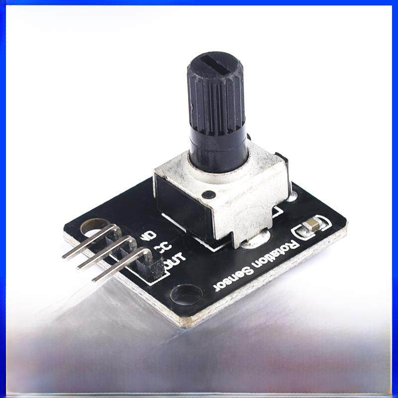 旋转电位器电位器模块数字积木模拟旋钮模块旋转编码器模块