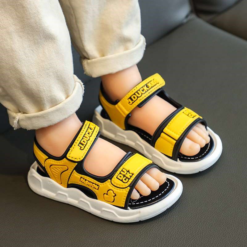 现货速发宝宝一岁半婴儿凉鞋男宝三岁男孩1一2岁儿童两岁沙滩小孩