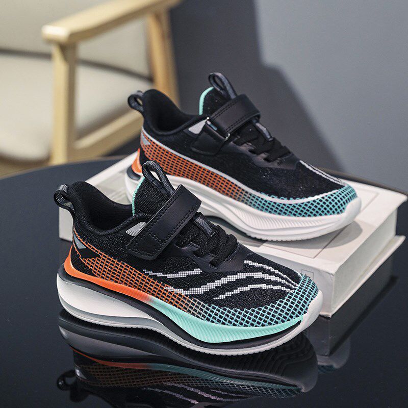 赤兔7pro儿童运动鞋男童网鞋春秋超轻减震男孩鞋子大童跑步鞋软底