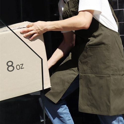 围裙男女家用厨房2021新款网红定制印字做饭餐饮专用ins风工作服