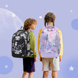 初高中生书包男女生大容量4到9年级超轻双肩包防水电脑包