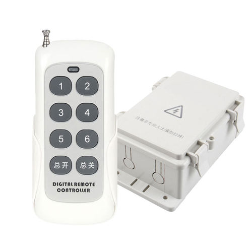 防水大功率遥控开关户外庭院灯路灯led灯具水泵防潮防尘无线控制