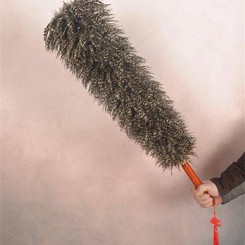 诚信鸡毛掸子家用扫灰可伸缩不掉毛车用加厚墙壁纸除尘掸鸡毛扫