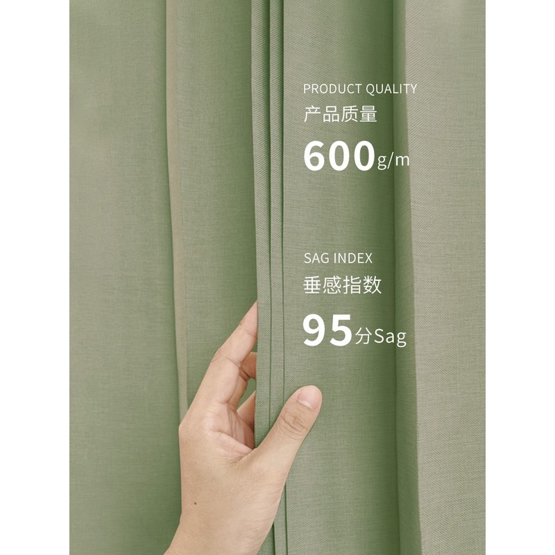 厨房纯色折叠门帘遮挡帘隔油烟安装家用隔味挂布帘防水防油免打孔