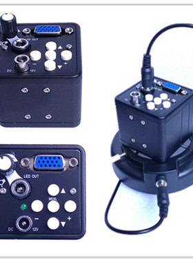 工业相机VGA输出200万像素自带LEDC灯旋扭高度可调操作方便VGA230