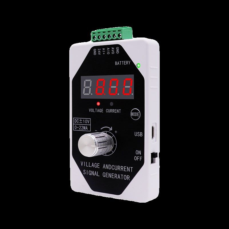 高精度手持模拟量4-20mA信号源 输出测量电流电压0-10V发生器泰华