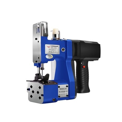 创岳牌电动封包机手提式小型打包机封口机编织袋家用缝包机锂电池