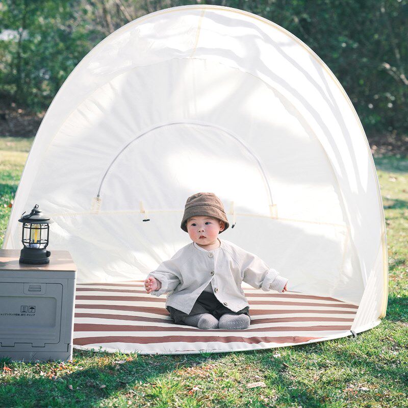 户外儿童帐篷便携式野营野餐遮阳露营装备宝宝室内速开帐篷小房子