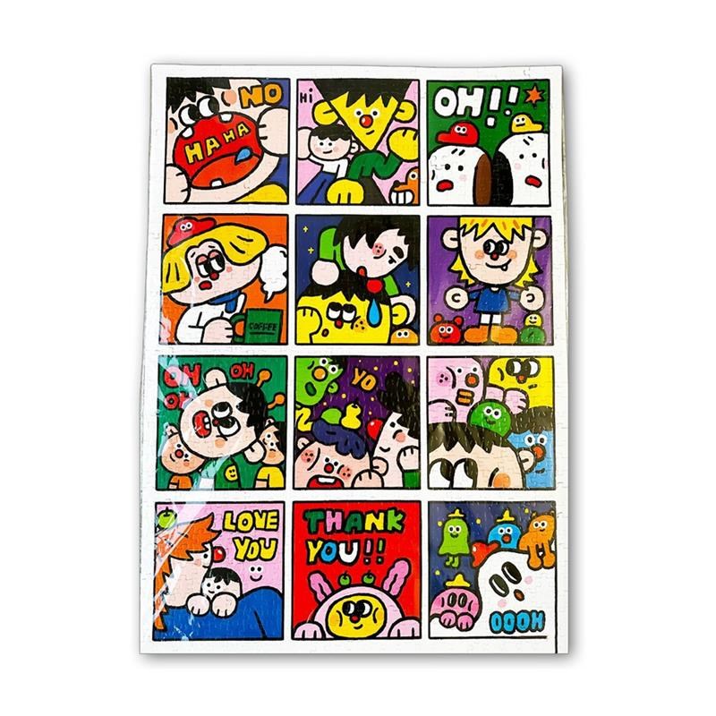 拼图塑封膜收纳袋拼图保护袋高清1000片500片70*50*75大相框挂墙