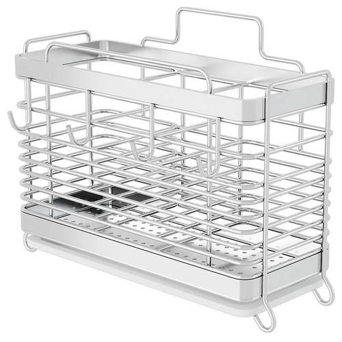 快子搂筷子筒筷龙厨房装挂墙壁家用不锈钢圆形笼子台式绣兜架篮子