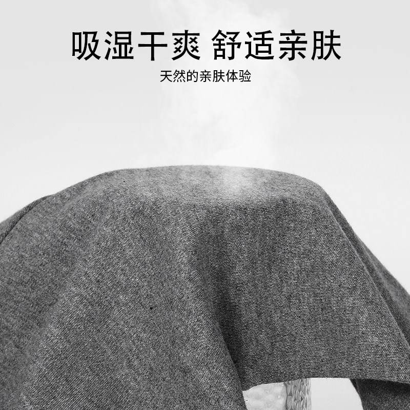 全棉100%棉保暖内衣男女纯棉加厚秋冬圆领宽松棉毛衫秋衣裤套装