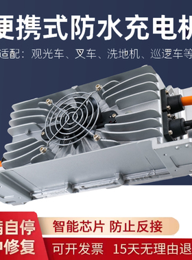 电动四轮车汽车锂电池车载充电器48V60V72V18A30A大功率车载充电